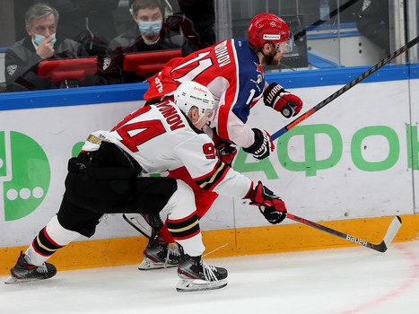 18.04.2021. Финал Кубка Гагарина, 1 матч. ЦСКА - «Авангард» 1:4