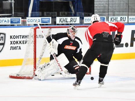 "Авангард" провел раскатку в Минске перед матчем с "Динамо" 