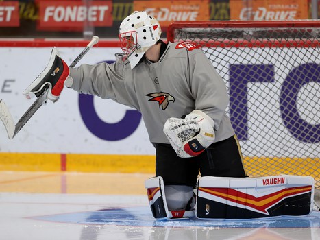 Раскатка «Авангарда» перед матчем с «Сибирью»