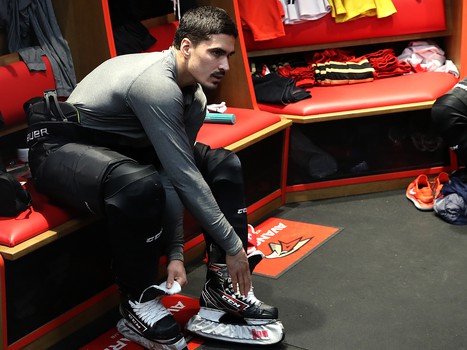 Первая тренировка Наиля Якупова в «Авангарде»