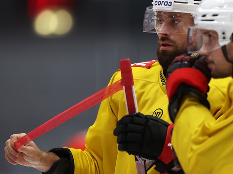 Тренировка «Авангарда» перед выездом