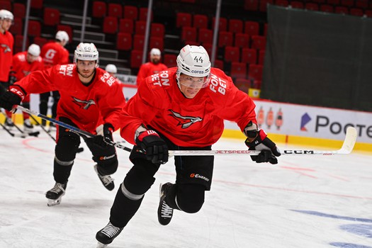 Первая тренировка Майкла Маклауда с командой