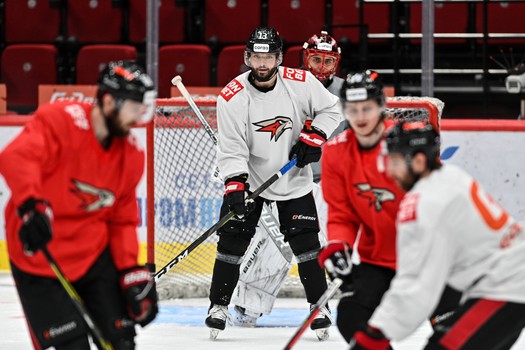 Тренировка «Авангарда» в Омске