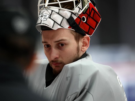 Раскатка «Авангарда» перед матчем с «Витязем»