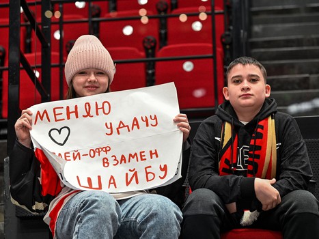 Открытая тренировка «Авангарда» перед плей-офф