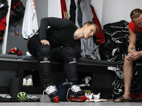 Первая тренировка Никиты Сошникова в «Авангарде»