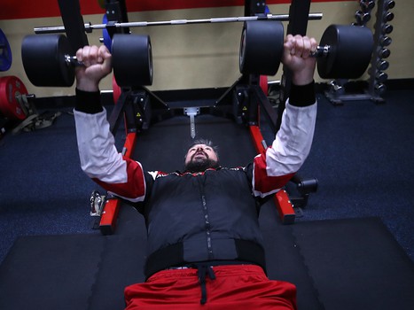 Открытая тренировка «Авангарда» перед домашними матчами финала Кубка Гагарина