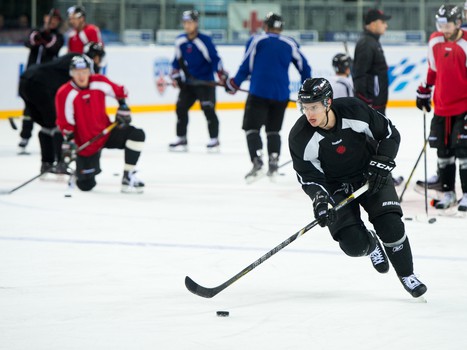 Раскатка "Авангарда" перед матчем с "Ладой"