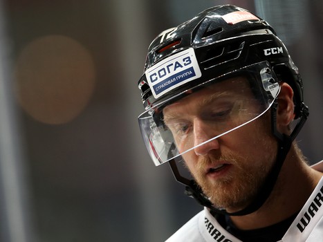 Раскатка «Авангарда» перед матчем с рижским «Динамо»