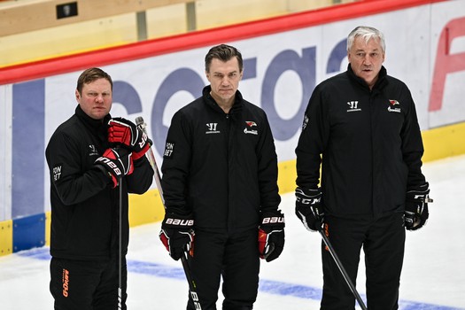 Раскатка «Авангарда» перед матчем с ЦСКА