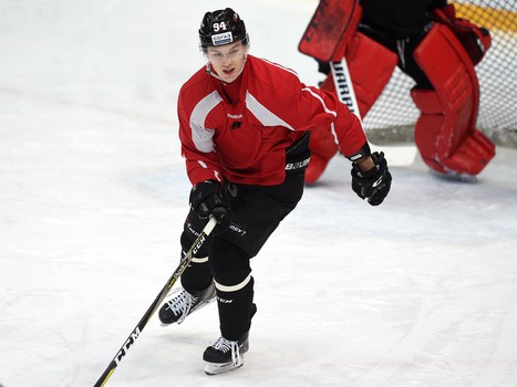 Раскатка «Авангарда» перед матчем с рижским «Динамо»