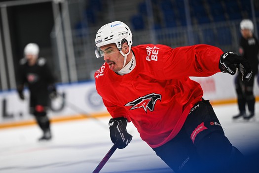 Раскатка «Авангарда» перед выездным матчем с «Драконами»