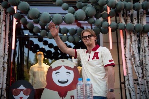 Василий Пономарёв на вечеринке Буэнос Летос