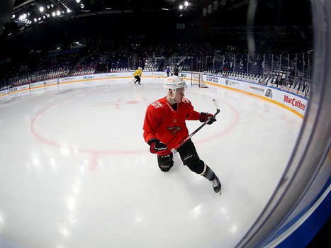 Раскатка «Авангарда» перед выездным матчем с «Ак Барсом»