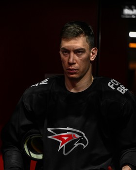 Тренировка «Авангарда» перед матчем с «Нефтехимиком»