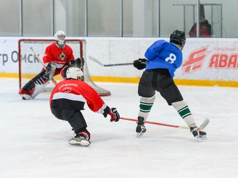 Турнир ХК "Авангард" среди дворовых детских команд в День космонавтики
