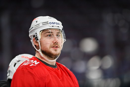 Раскатка «Авангарда» перед четвёртым матчем серии с «Металлургом» в Магнитогорске