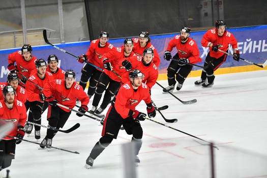 Двусторонний матч «Авангарда»