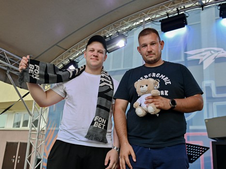 Артём Блажиевский на вечеринке Буэнос Летос