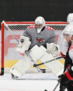 Тренировка «Авангарда» в Омске