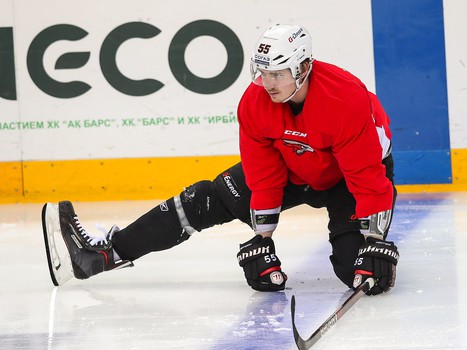 Раскатка «Авангарда» перед четвертым матчем серии с «Ак Барсом»