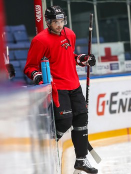 Открытая тренировка «Авангарда» для СМИ