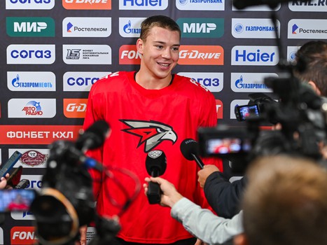 Раскатка «Авангарда» перед домашним матчем с «Сибирью»