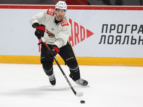 Тренировка «Авангарда» перед выездом