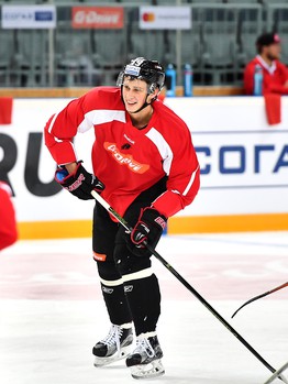 Раскатка "Авангарда" перед игрой со "Слованом"