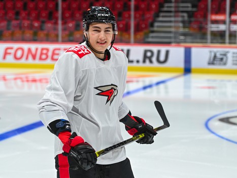 Раскатка «Авангарда» перед домашним матчем с «Сибирью»