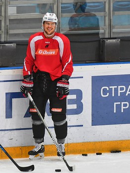 Тренировка "Авангарда" в Екатеринбурге