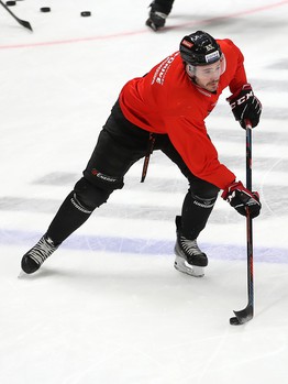 Раскатка «Авангарда» перед матчем с «Ак Барсом»