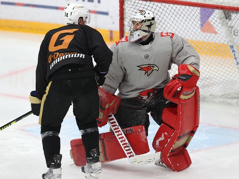 Раскатка «Авангарда» перед выездным матчем с ЦСКА