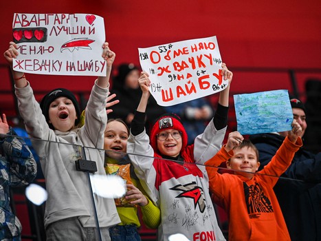 Открытая тренировка «Авангарда» перед вторым раундом плей-офф