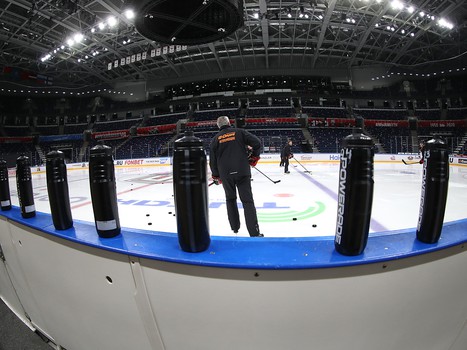 Раскатка «Авангарда» перед юбилейным матчем с «Ак Барсом»