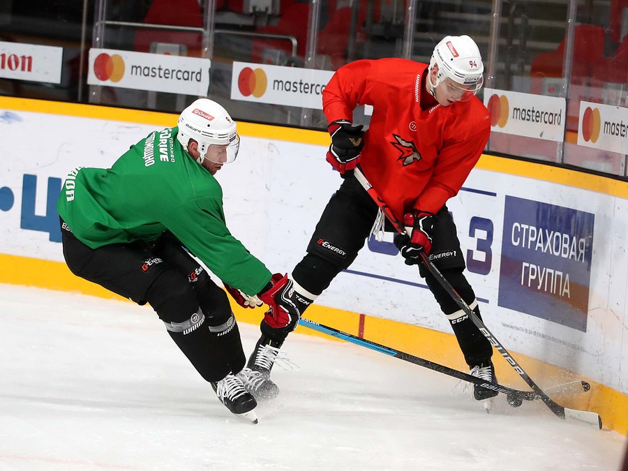 Раскатка в Череповце перед игрой с «Северсталью»