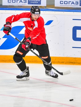 Раскатка "Авангарда" перед игрой со "Спартаком"