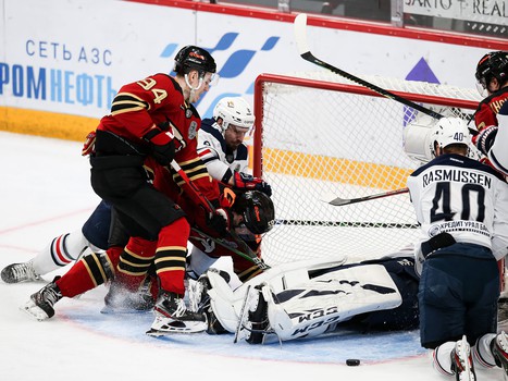 20.03.2021. 1/2 финала, 2 матч. «Авангард» - «Металлург» Мг 2:1 ОТ