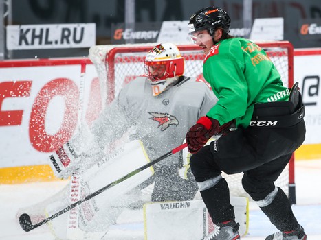 Раскатка «Авангарда» перед матчем с «Сочи»