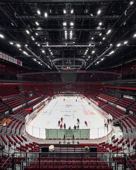 Раскатка «Авангарда» перед матчем с «Салаватом Юлаевым»