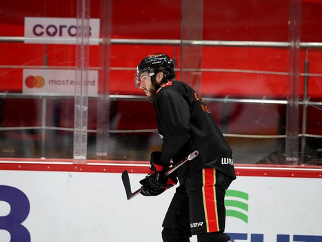 Раскатка «Авангарда» перед матчем с ЦСКА