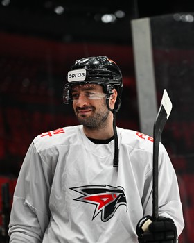 Раскатка «Авангарда» перед матчем с «Автомобилистом»