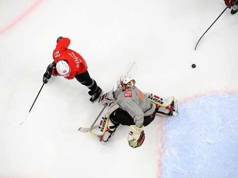 Тренировка «Авангарда» перед выездом