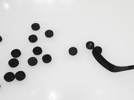 Тренировка «Авангарда» перед вылетом в Череповец