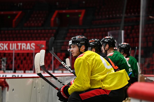 Тренировка «Авангарда» в Омске