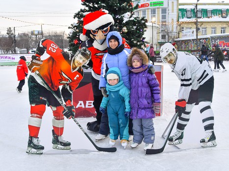 Городской каток на Бударина