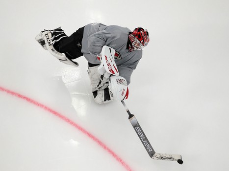 Раскатка «Авангарда» перед матчем с ЦСКА