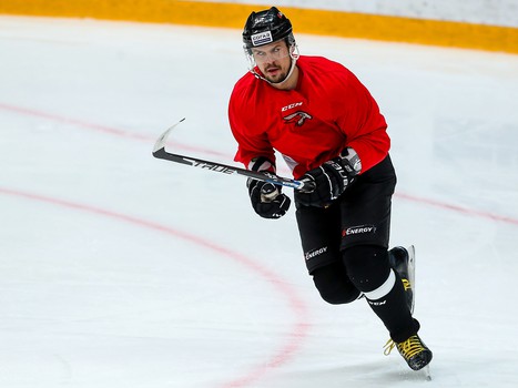 Раскатка «Авангарда» перед первым матчем серии с «Салаватом Юлаевым»