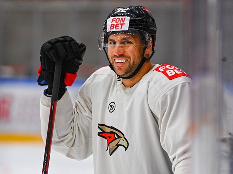 Тренировка «Авангарда» перед турниром Пучкова