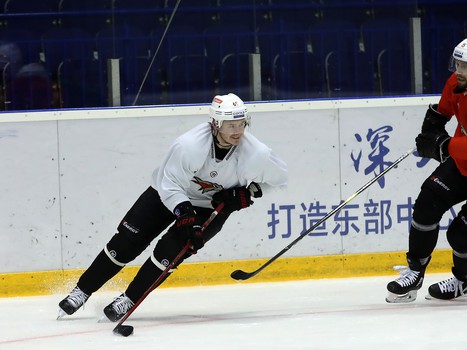 Раскатка «Авангарда» в Уфе перед шестым матчем серии с «Салаватом Юлаевым»